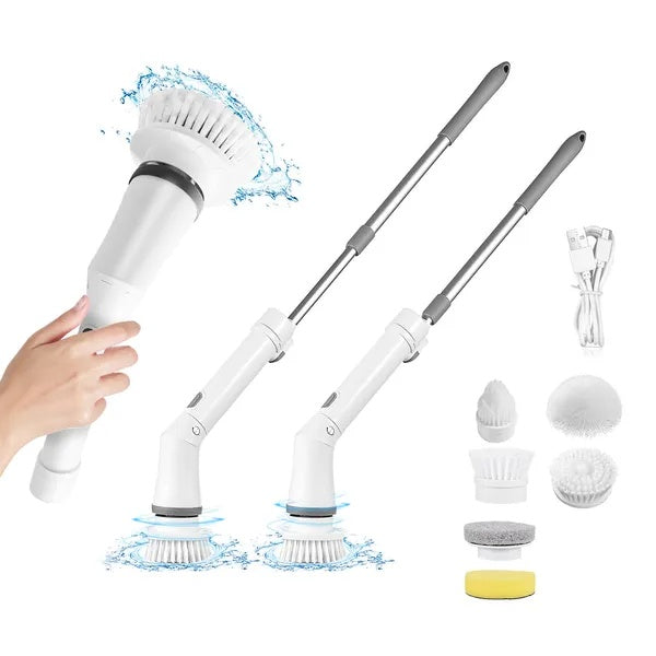 Cordless Electric Spin Scrubber – Effortless Deep Cleaning in Minutes