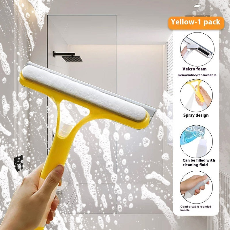 Scrubexa 3-in-1 Ultimate Glass Cleaning Squeegee-Multifunctional Glass Wiper