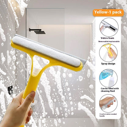 Scrubexa 3-in-1 Ultimate Glass Cleaning Squeegee-Multifunctional Glass Wiper
