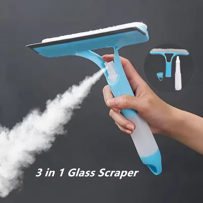 Scrubexa 3-in-1 Ultimate Glass Cleaning Squeegee-Multifunctional Glass Wiper