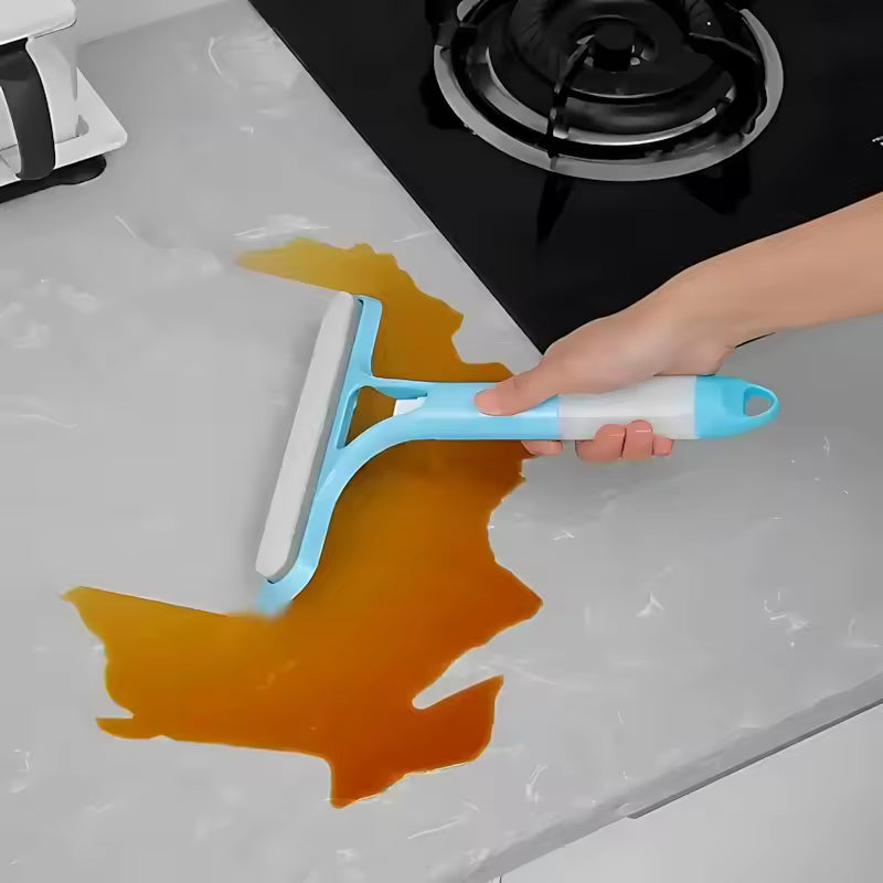 Scrubexa 3-in-1 Ultimate Glass Cleaning Squeegee-Multifunctional Glass Wiper