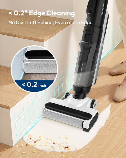 Wet Dry Vacuum Cleaner – Self-Cleaning Cordless Vacuum Mop for Multi-Surface Cleaning