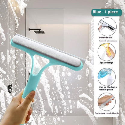Scrubexa 3-in-1 Ultimate Glass Cleaning Squeegee-Multifunctional Glass Wiper